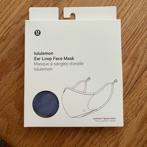 Lululemon Ear Loop Face Mask Water Drop